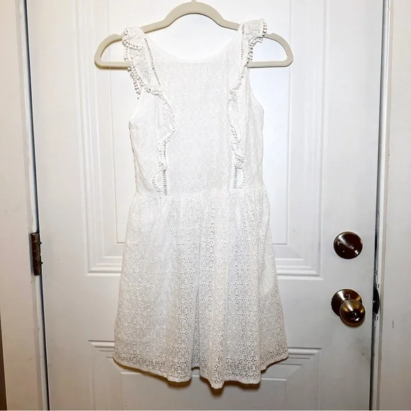 Sezane White Lace Dress 34 - Picture 3 of 12